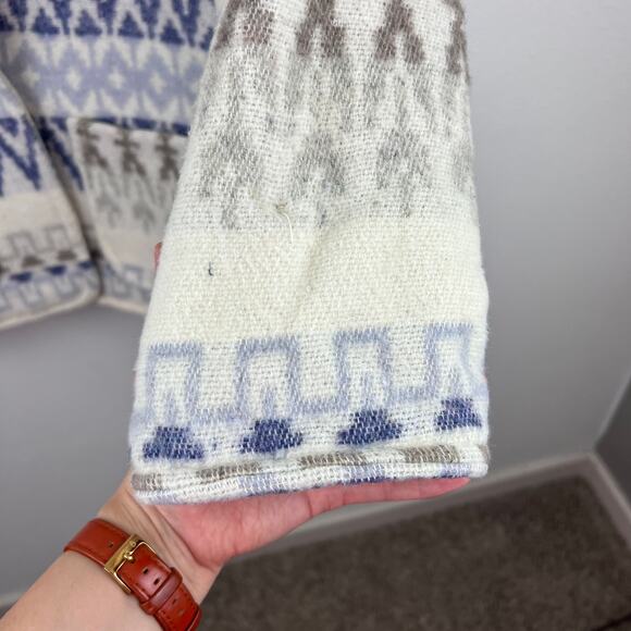 VTG Express Southwestern Wool-Blend Blazer Coat - Picture 3 of 7